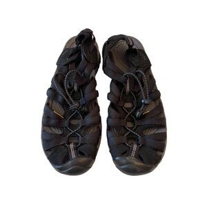 Keen Womens Black Waterproof Hiking Sandals Size 8.5
